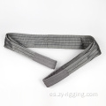 Sling personalizado de cinturón de cinta de color gris